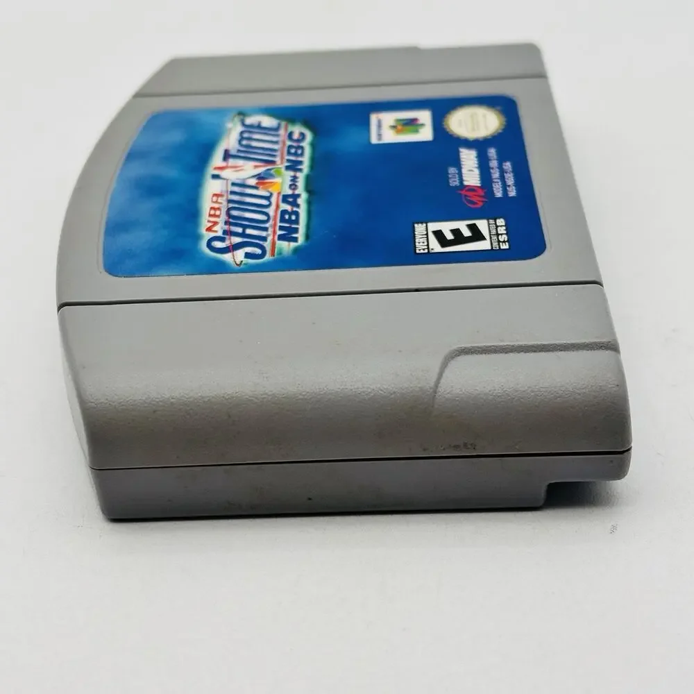 NBA Showtime: NBA On NBC N64 1999 Nintendo 64 Tested Working Cartridge Only Auth